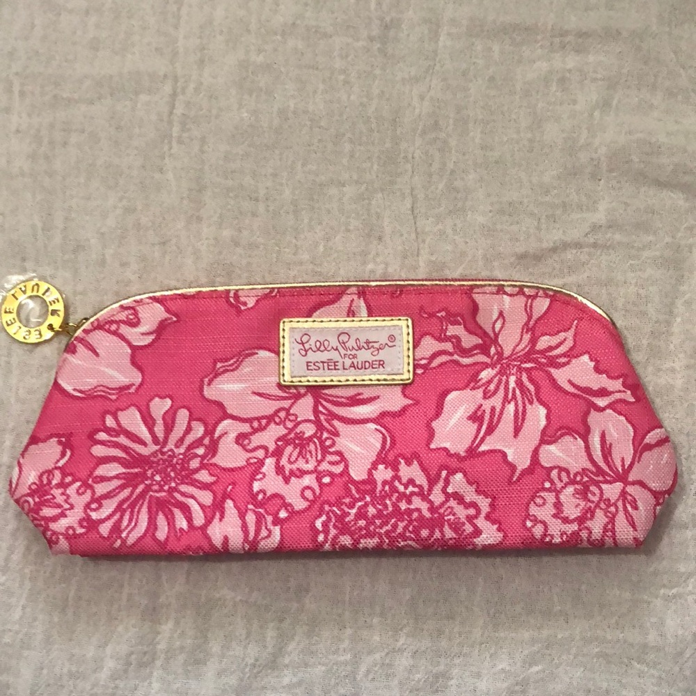 Lilly Pulitzer for Estée Lauder makeup bag